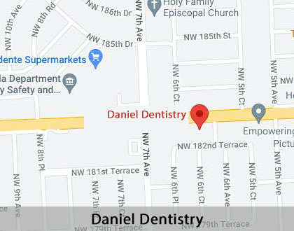 Map image for Dental Checkup in Miami, FL